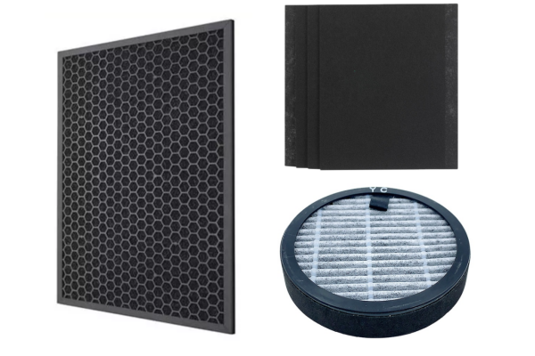 Activated carbon filter for air purifier