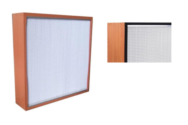 HEPA Filter with Wooden Frame