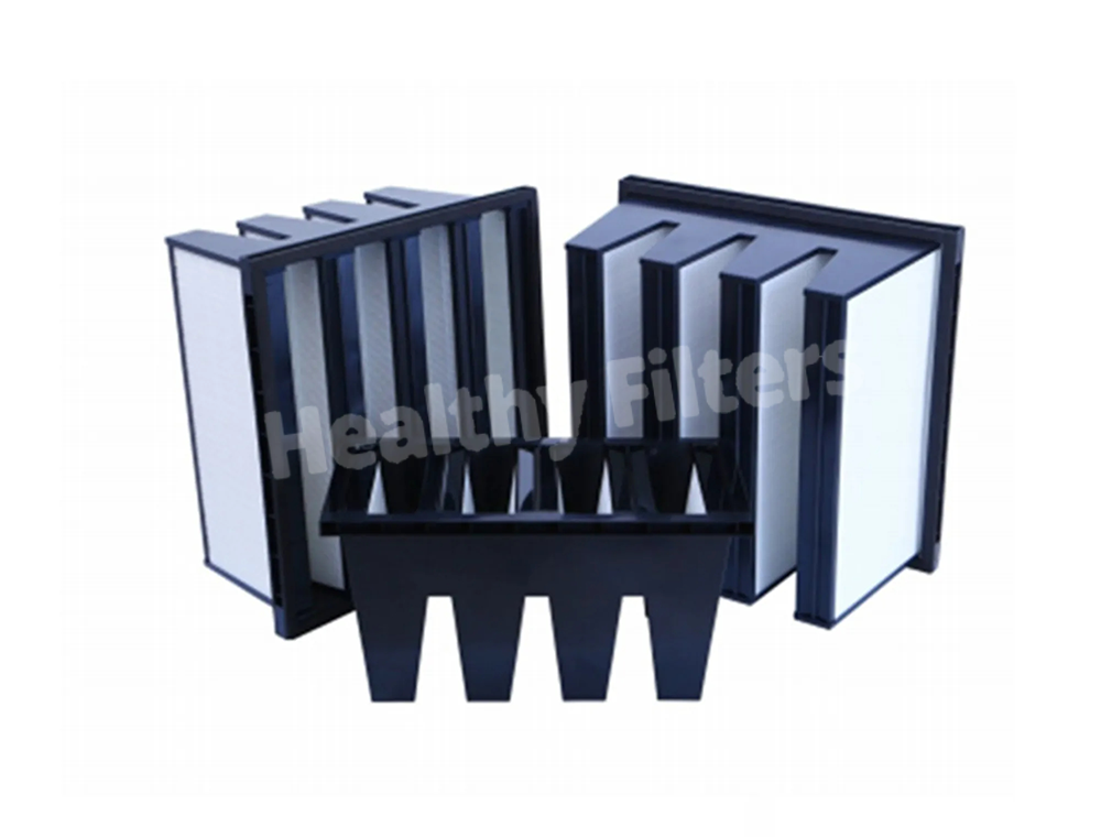Industrial H13-U16 Plastic Frame Hepa Filterfor Ventilation HVAC Air Conditioning SystemFEATURES ● High Efficiency and low damage ● Large Filtration area ● Solution for particulate and molecular contaminants ● Frame:Aluminum or Galvanized ● Media:polypropylene or the fiberglass ● Size:Customized ● Long service life, the replacement cycle is generally 12~18 months ● Large filtering area, large air volume, large dust capacity ● Low resistance, good uniformity of wind speed APPLICATIONS The high efficiency cassette filter with large air volume without partition is made of low resistance fine glass fiber filter paper with compact and reasonable structure, which helps to filter a large area and can be operated under wind speed, and is suitable for the end of air supply and air conditioning equipments, the negative pressure end of the exhaust air purification system, and in the ventilation ducts. Remove particulates and gaseous contaminants to meet air quality standards within a space, especially as it relates to the health and comfort of building occupants. Typically used in the following industries: airport, casino, healthcare, industrial office space, cultural heritage, food & beverage, laboratory space. SPECIFICATIONS Model NO. Actual Siz Air Flow Media Area Velocity  Efficiency Media   HxWxD (mm) (m³ /h) Flow (㎡)  （m/s）   (Pcs) HEPA FILTER 289*289*292 500 5.5 1.66 H13-H14 4   289*594*292 900 8.23 1.46 H13-H14 6   594*594*292 1800 16.5 1.42 H13-H14 6   289*594*292 1200 10.97 1.94 H13-H14 8   289*594*292 2450 21.9 1.93 H13-H14 8   594*594*292 1500 13.72 2.43 H13-H14 10   594*594*292 3000 27.48 2.36 H13-H14 10   610*610*292 3050 28.2 2.28 H13-H14 10   610*610*292 3650 33.84 2.72 H13-H14 12 PRODUCT DETAILS