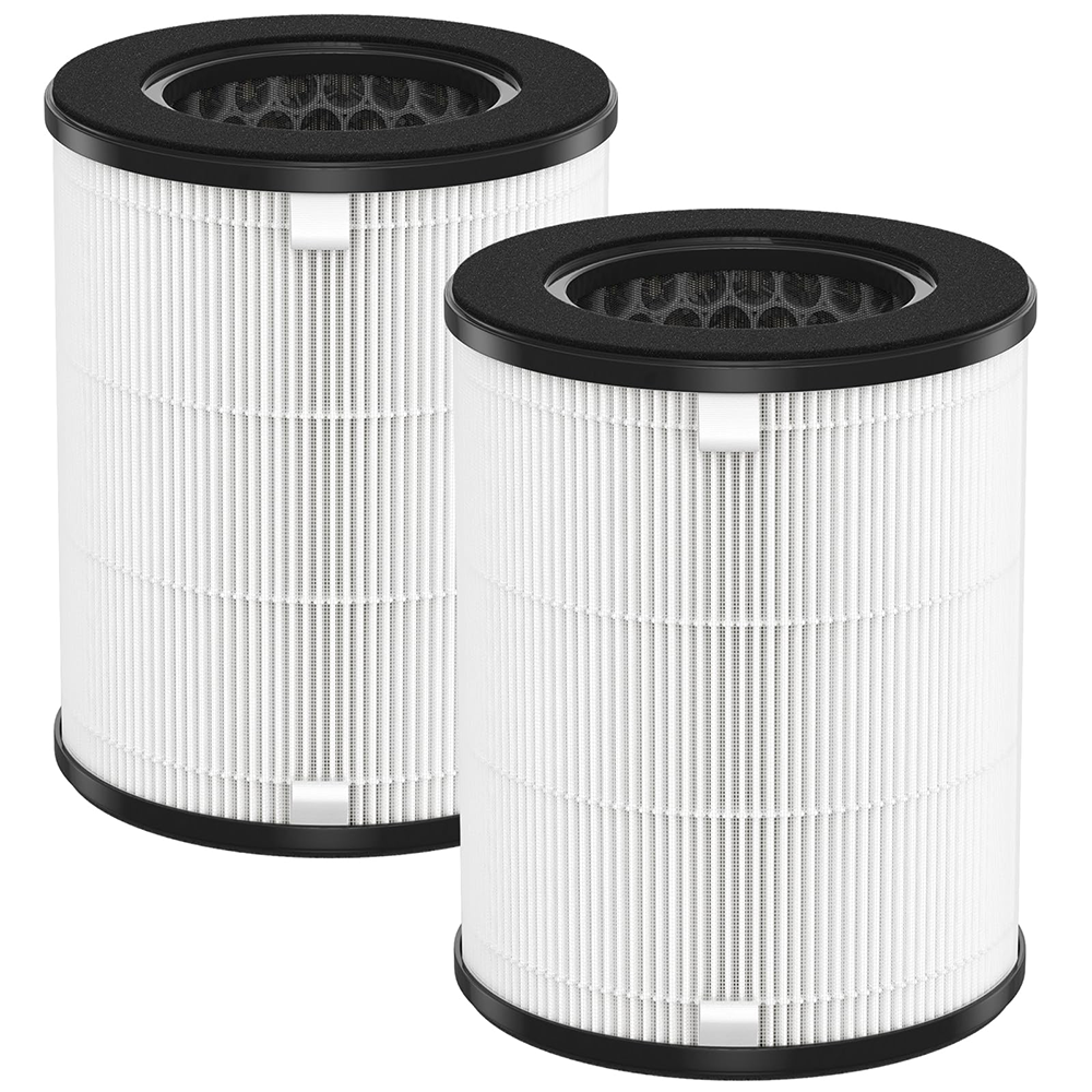 AP-T20 Replacement Filter Compatible with Homedics AP-T20, AP-T20WT, AP-T20BK and AP-T22 Air Purifiers, 3-in-1 Air Filter