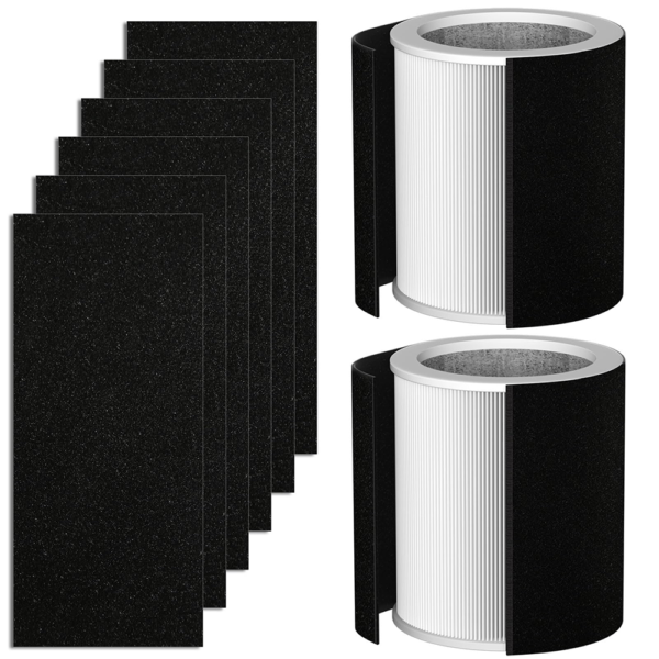 H-PF400 HEPA Filter Replacement Kit Compatible with H-HF400-VP H-PF400 Hunter HP400 Cylindrical Tower Air Cleaner Purifier