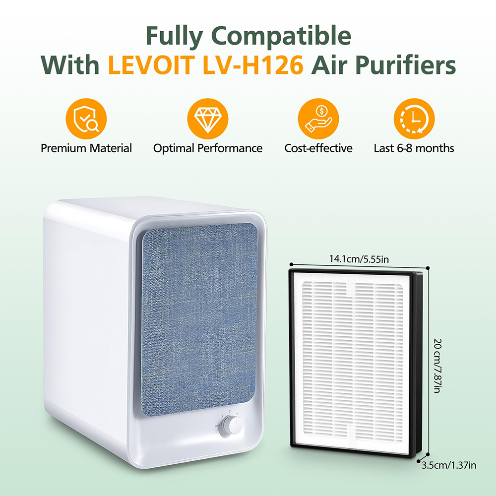 with Levoit LV-H126 Air Puri-fier