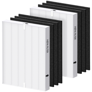 AP-1512HH Filter Replacement Set for Coway Airmega AP-1512HH and Airmega 200M Air Purifi-ers