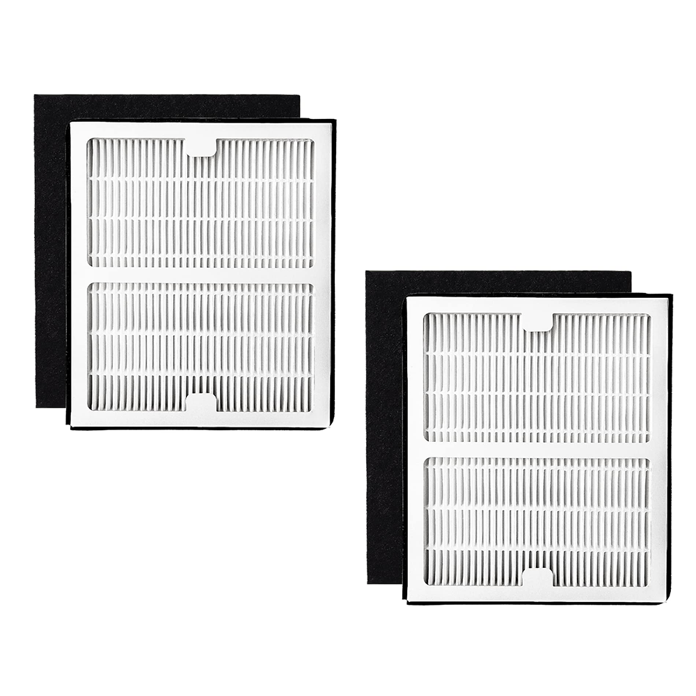 Replacement Filter A Compatible with Idylis Air Purifiers IAP-10-100 IAP-10-150 AC-2119 IAF-H-100A – Include 2 Filters & 2 Carbon Filters