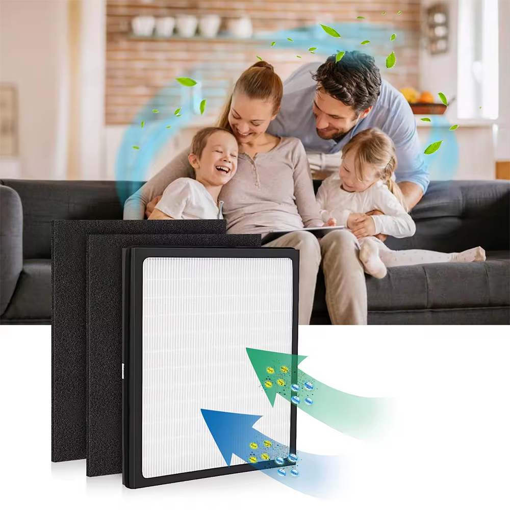 IAF-H-100D H13 True HEPA Replacement Idylis D Filter, Compatible with Idylis AC-2118, AC-2123, IAP-10-280 Air Purifier Devices