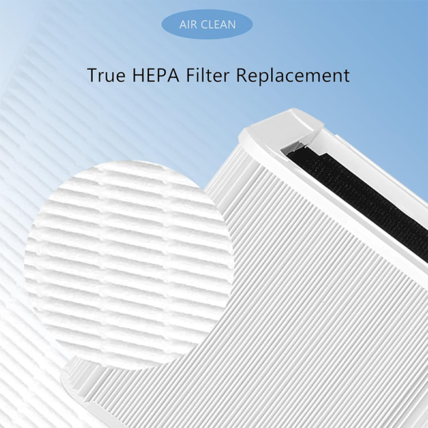Replacement Filter Compatible with Blueair 211 Blue Pure Air Purifier Foldable Particle and Activated Carbon Filter