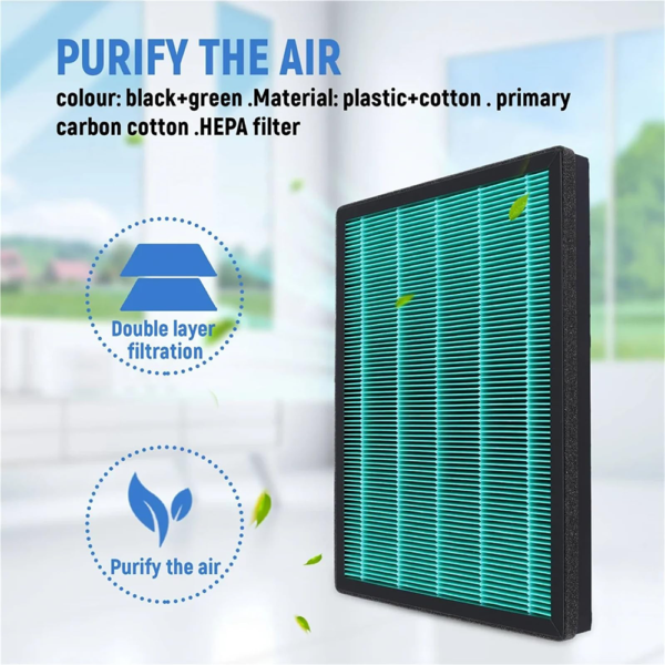 Accessories Filter Carbon Fiber ，Compatible for COWAY， Air Purifier AP-1009CH AP-1008DH AP-1012GH AP-4072DH