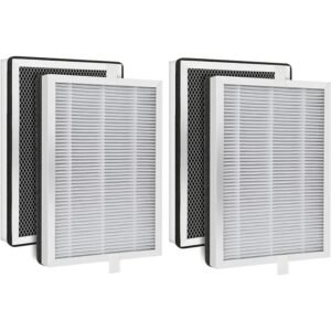 Replacement Parts 3 in 1 H13 True HEPA Filter and Activated Carbon Compatible with Medify MA-25 Air Purifier