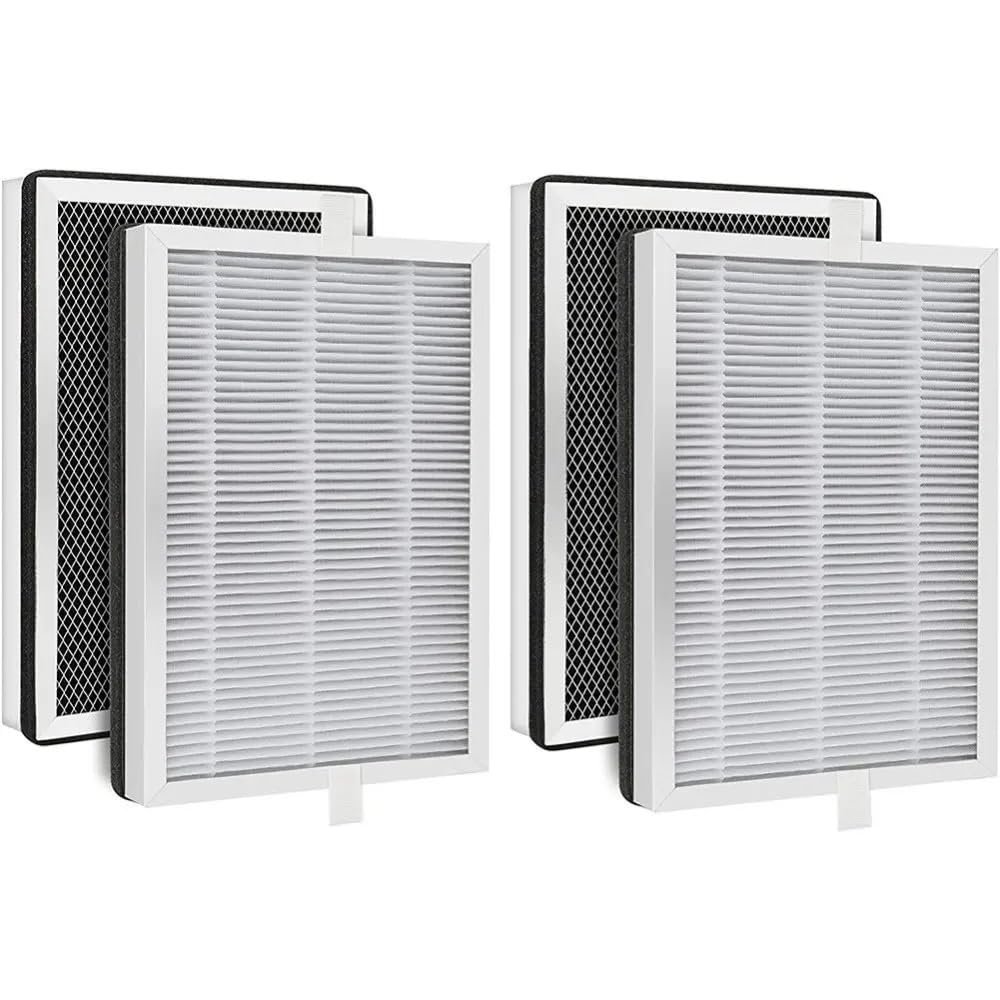 Replacement Parts 3 in 1 H13 True HEPA Filter and Activated Carbon Compatible with Medify MA-25 Air Purifier