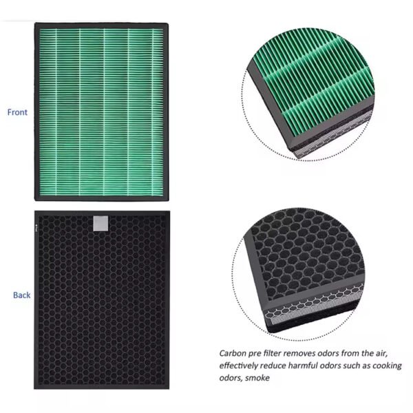 Direct Manufacturer's Airmega Max2 S AP-2015F Part 3111735 H13 HEPA Activated Carbon for Coways Air Purifier Filter