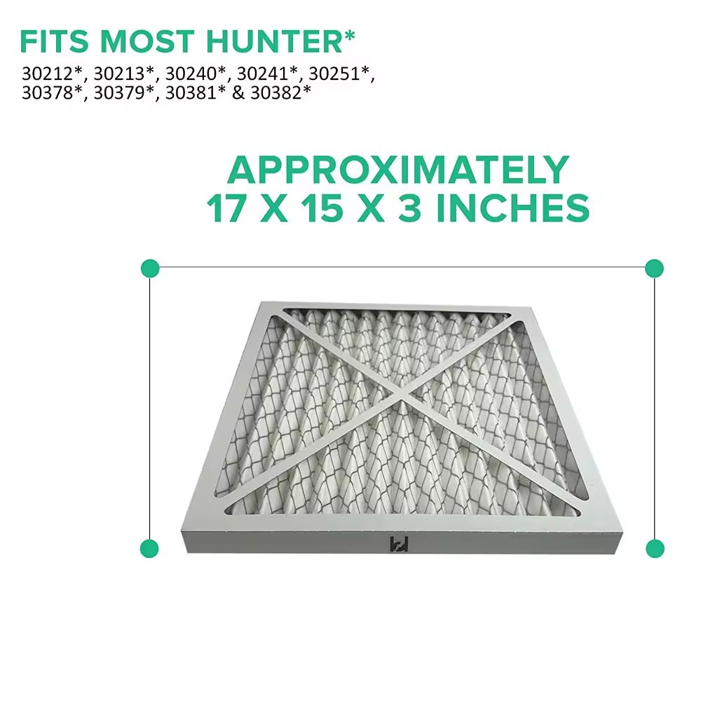 30931 True H13 Air Purifier Filter Replacement Fit for Hunter Air Purifier 30201 30212 301213 30240 30241 30251 30378 30379